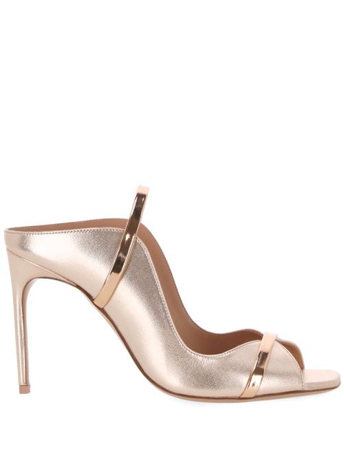 Pump in pelle color ora rosa MALONE SOULIERS | NOAH 90-6ROSE GOLD ROSE GOLD